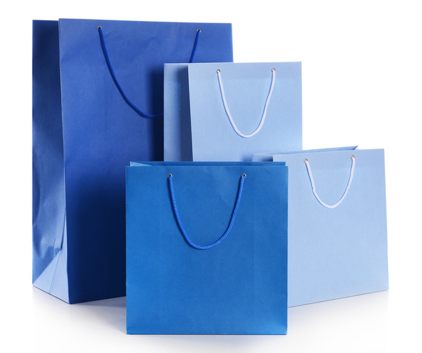 Paper shopping bags - Фото, изображение