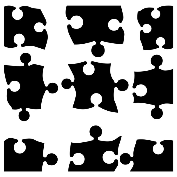 Peças de puzzle
 - Foto, Imagem