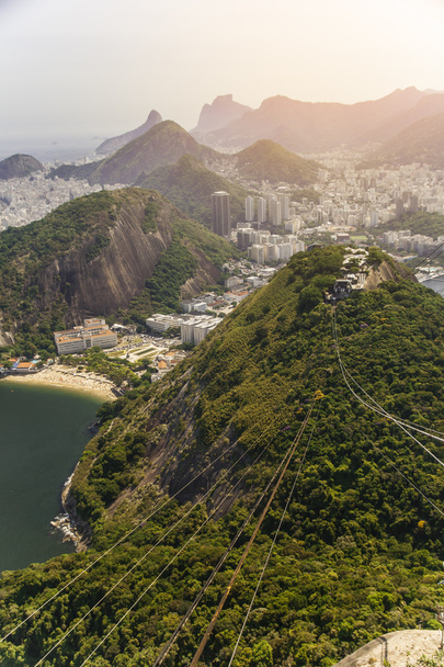 Kolejka linowa w Rio de Janeiro - Zdjęcie, obraz