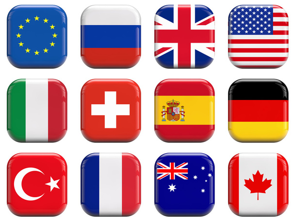 World flags - Foto, Bild