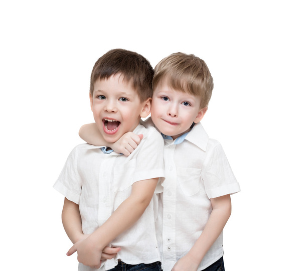 Four-year-old twins boys - Foto, immagini