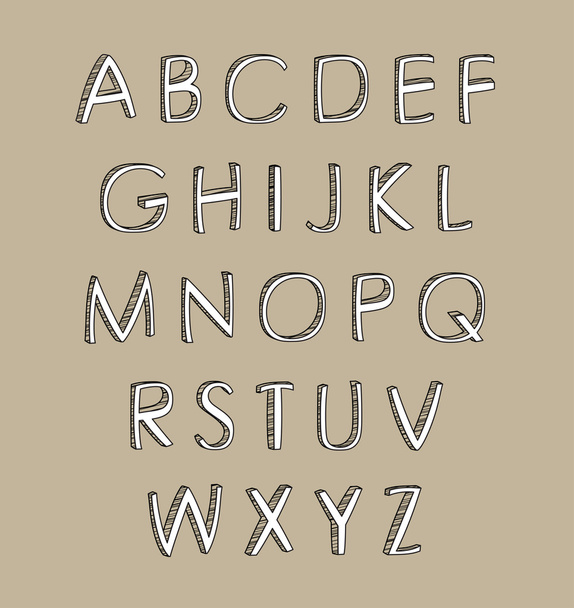 alphabet. Design elements  - Vettoriali, immagini
