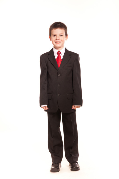 Boy in official dresscode - 写真・画像