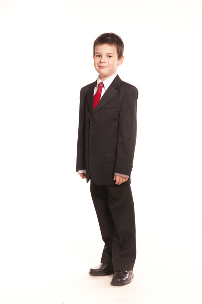 Niño en dresscode oficial
 - Foto, Imagen
