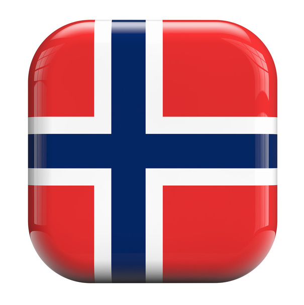 Flaga Norwegii - Zdjęcie, obraz