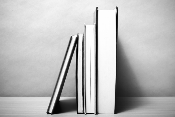stand up book black and white color tone style - Foto, Bild