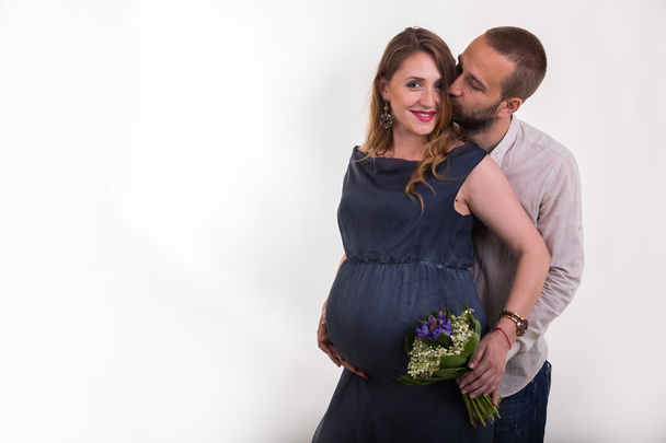 Young couple expecting a baby - Foto, Bild