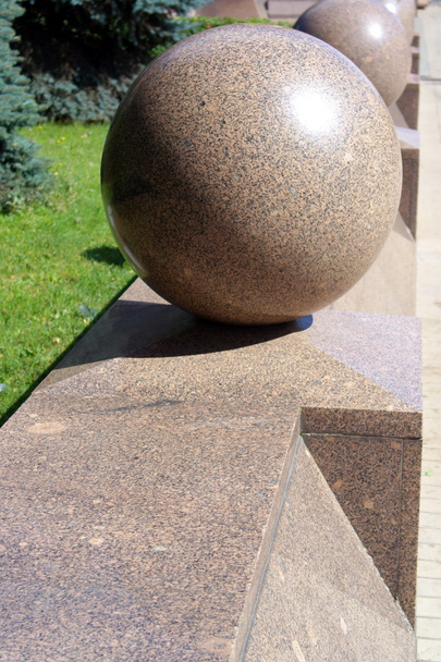 granite ball - Foto, imagen