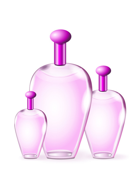 parfumflesjes. - Foto, afbeelding
