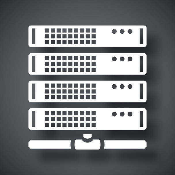 server, database icon - Vector, Image
