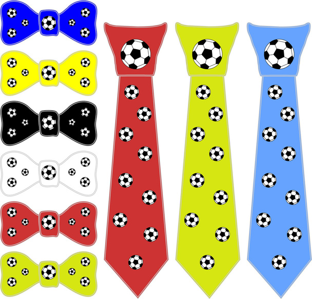 solmiot ja rusetti jalkapallo
 - Vektori, kuva