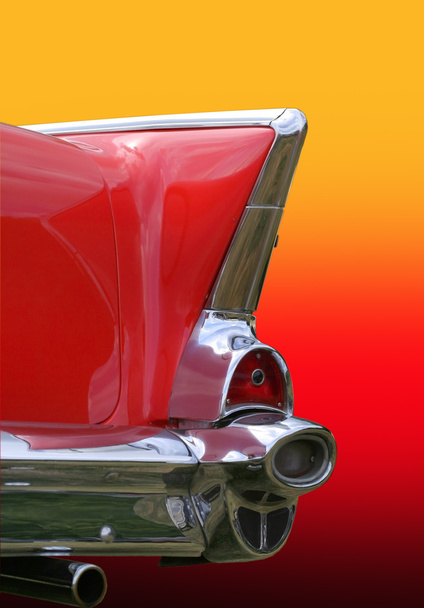 Retro Of Car Tail Lamp - Foto, afbeelding