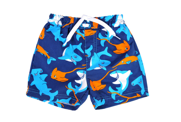 Pantaloncini blu per nuotare
 - Foto, immagini