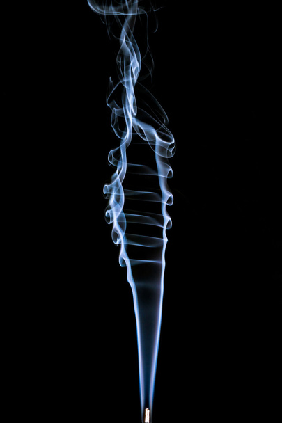 Abstract smoke on black background - Foto, Imagen