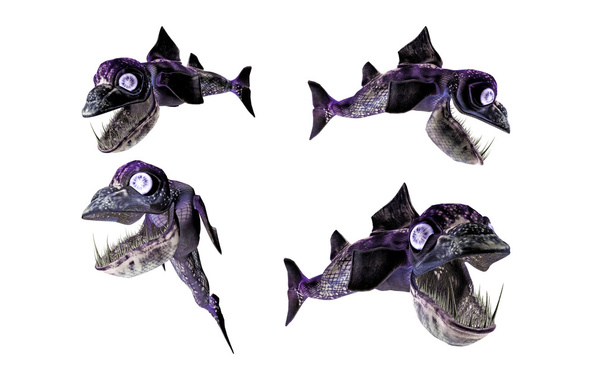 őskori hal  - Fotó, kép