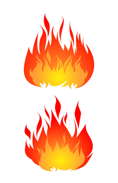 Набор из двух пожаров
 - Вектор,изображение
