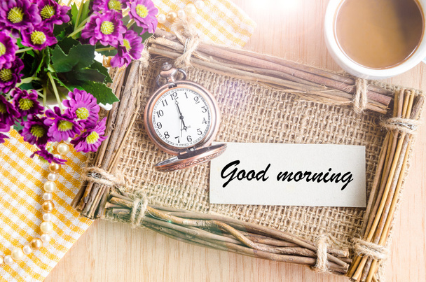 Good morning in morning time. - Photo, Image
