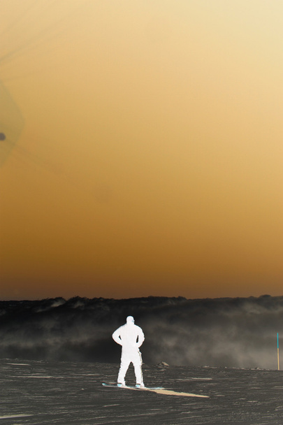 Hombre solo en Marte
 - Foto, imagen