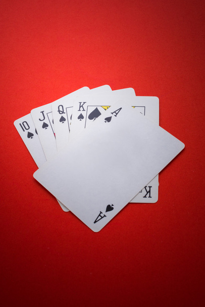 Playing cards isolated - Photo, Image