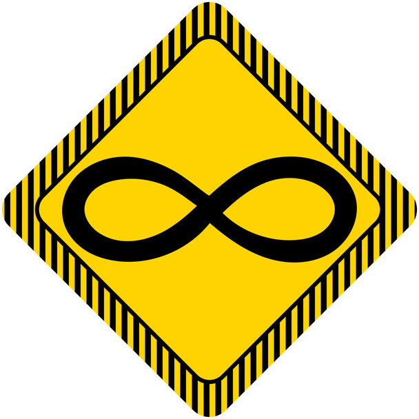 Infinity ikona - Vektor, obrázek