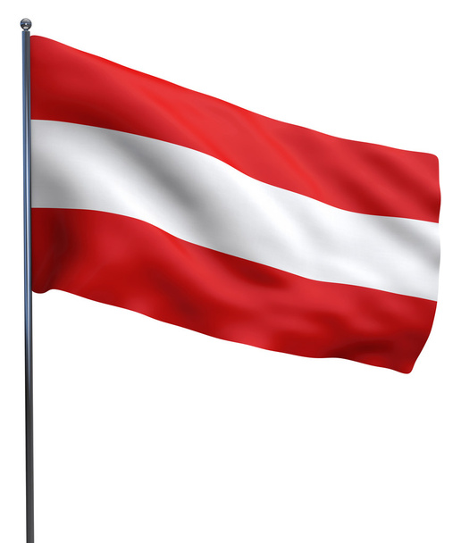 Obrázek vlajky Rakousko - Fotografie, Obrázek