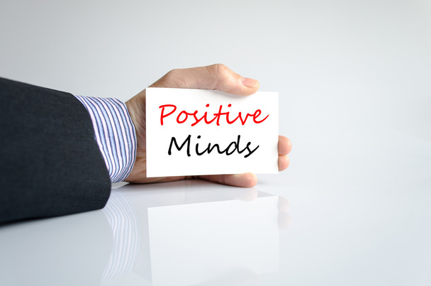 Positive minds Text Concept - Photo, Image
