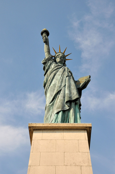 άγαλμα της ελευθερίας, Παρίσι - Φωτογραφία, εικόνα