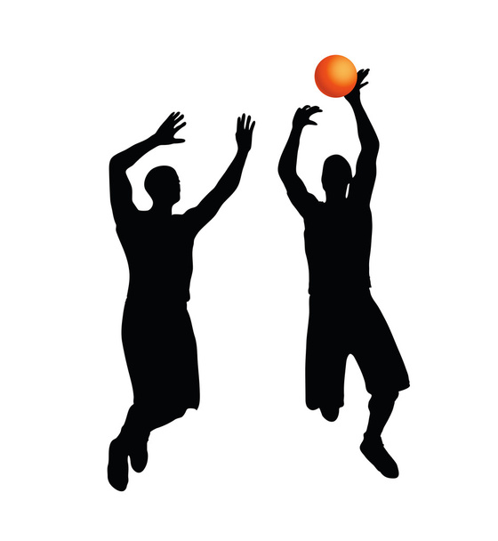 Basketballspieler - Vektor, Bild