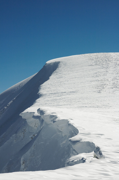 Snowy mountain - Photo, image