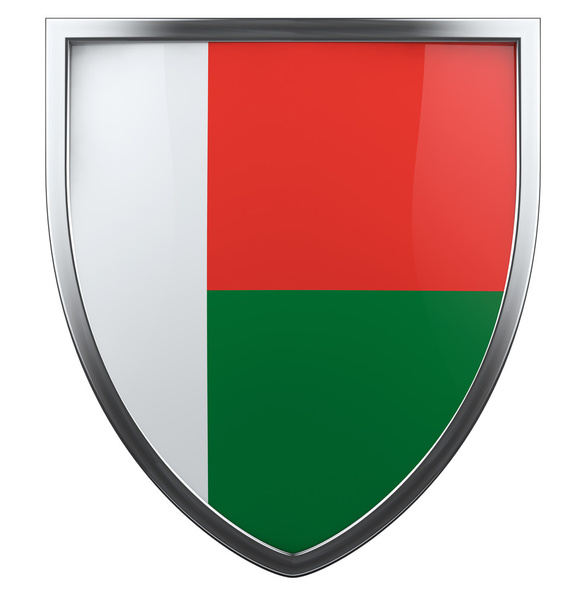 Bandera de Madagascar
 - Foto, Imagen