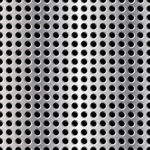 Seamless illustration of perforated metal plate - 写真・画像