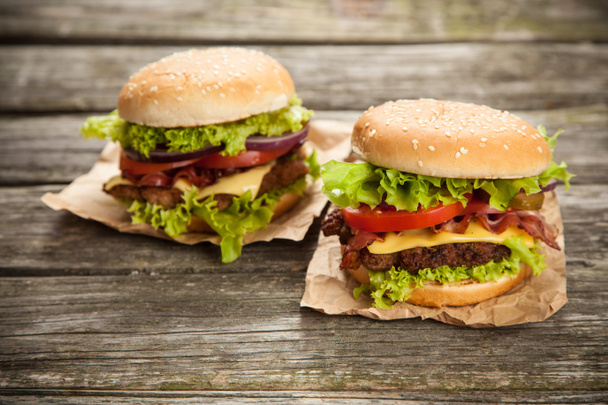 Delizioso hamburger
 - Foto, immagini