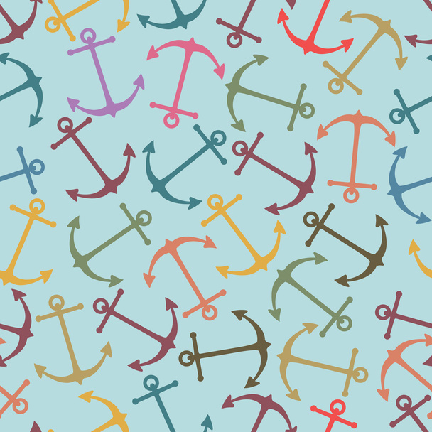 Anchor pattern - Vettoriali, immagini
