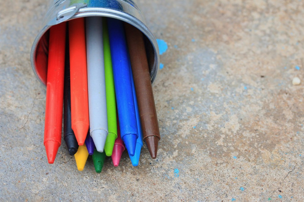 Crayons de cire
 - Photo, image