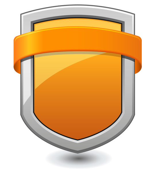 Shield,  protection tag, badge - Vector, imagen