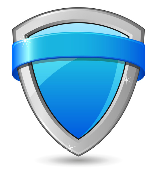 Shield,  protection tag, badge - Vector, Imagen