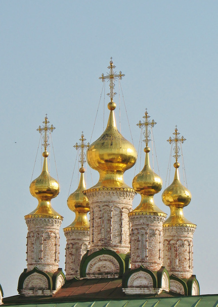 Golden domes of the Ryazan Kremlin - Φωτογραφία, εικόνα