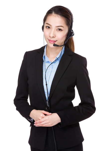 азіатська жінка оператор обслуговування клієнтів
 - Фото, зображення