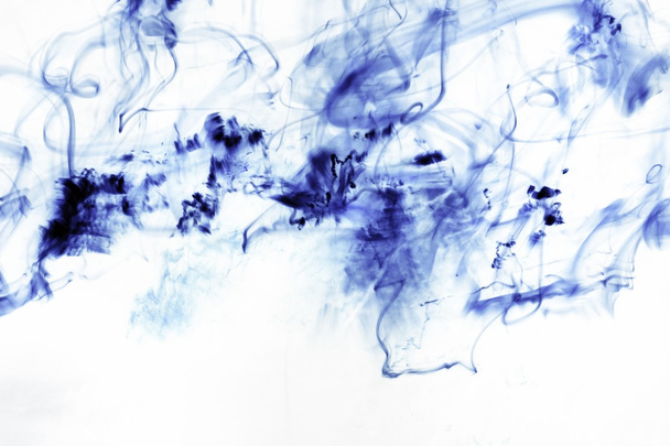 Llama azul abstracta
  - Foto, Imagen