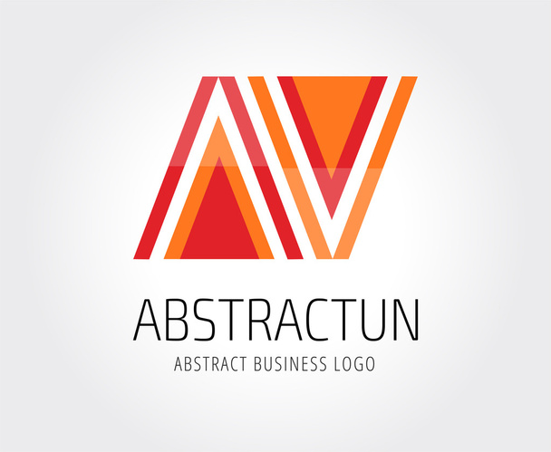 Arrow abstract logo template. Up, cursor icon, creative idea, arrowheads marker and dynamic or moving. Company identity. Stock illustration. - Photo, Image