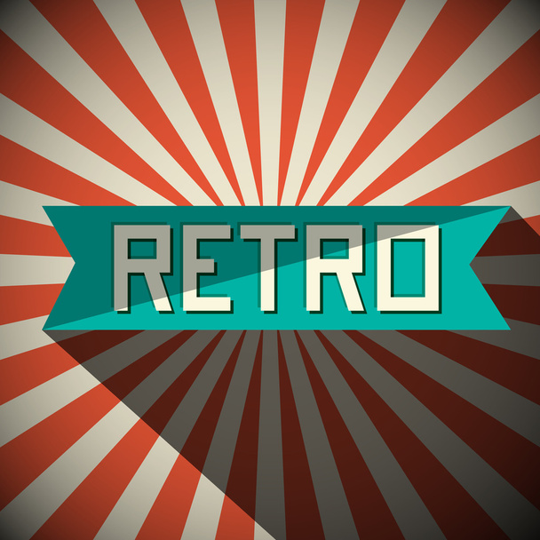 Retro Title on Vintage Background - Vektor, obrázek
