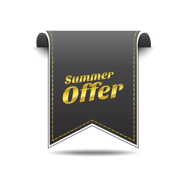 Summer Offers Icon Design - ベクター画像