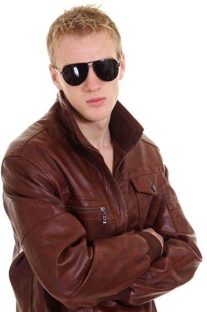 Cool guy in glasses - Фото, изображение