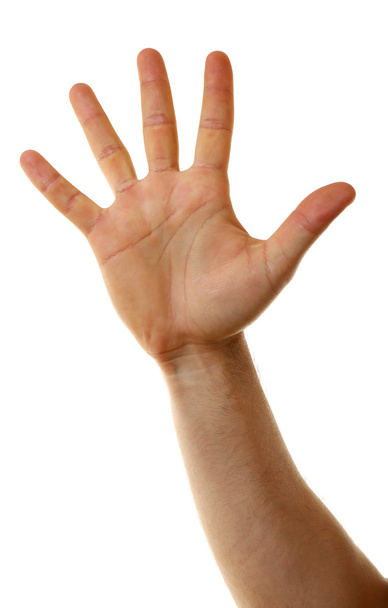 Male hand close up - Фото, зображення