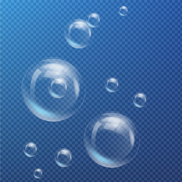 bubbels vector illustratie - Vector, afbeelding
