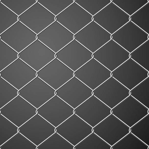 Chain Fence. Vector illustration - Vector, Image