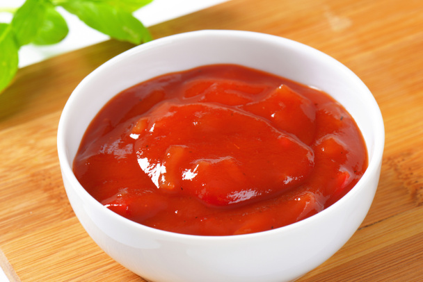 Σάλτσα ντομάτα ζεστό-πιπέρι - Φωτογραφία, εικόνα