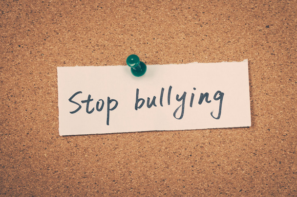 Stop bullying - Foto, Bild