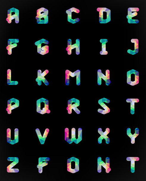 Alphabet Set - Вектор,изображение