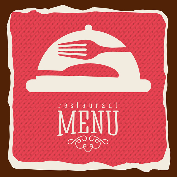 Restaurant menu template - Vecteur, image